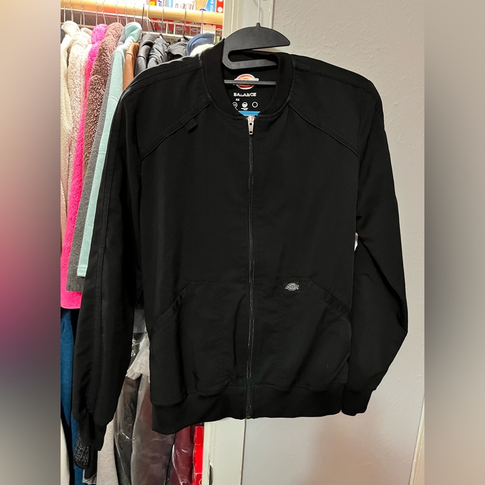 dickies scrub jacket